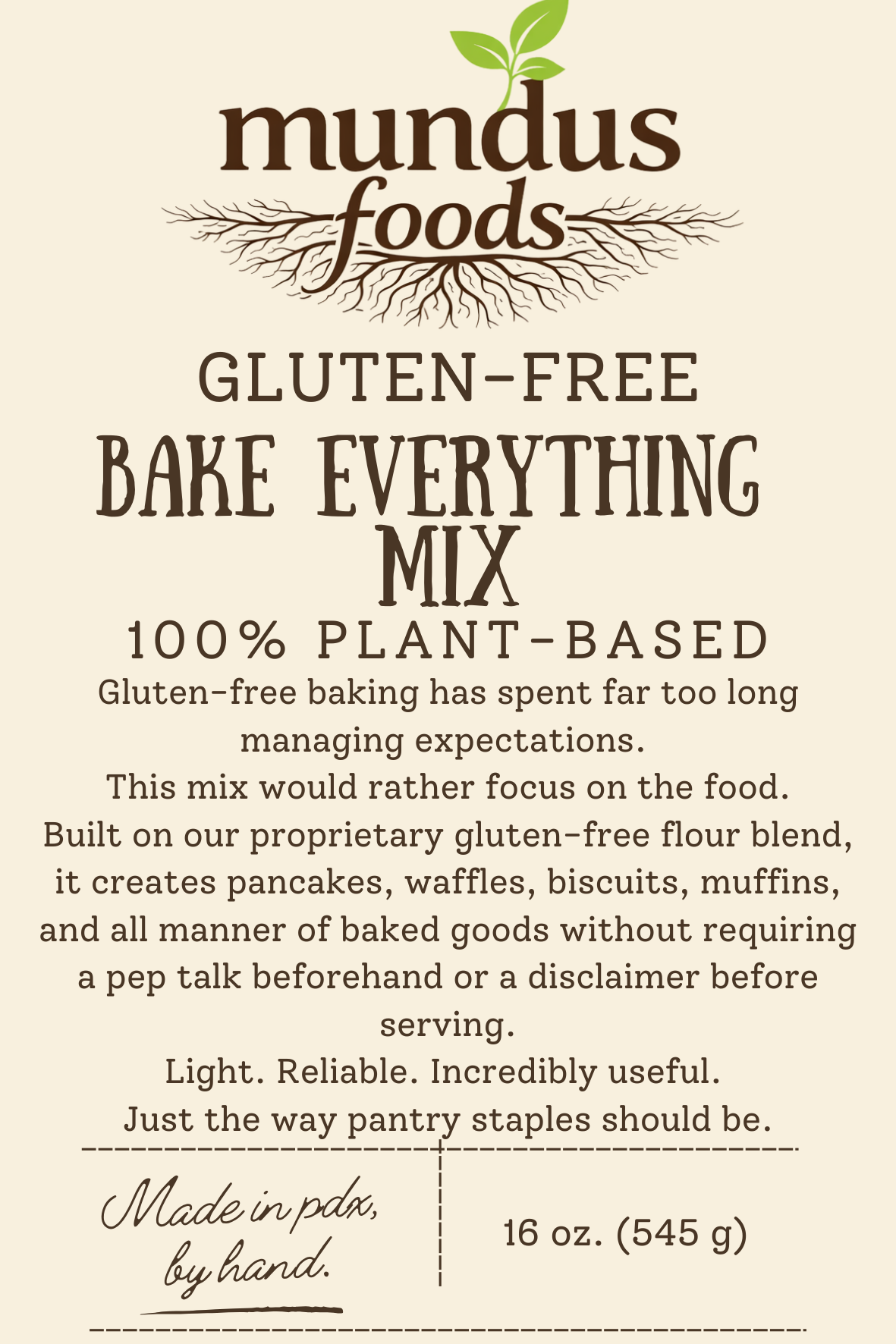 1(1) GF Plant-Based Bake Everything Mix - Image 3
