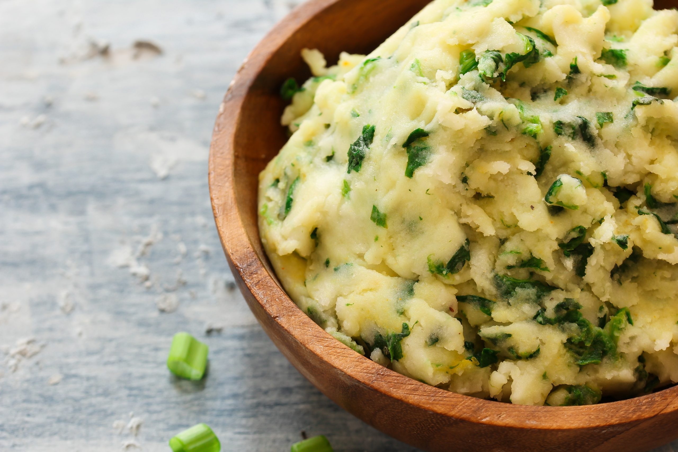 homemade colcannon / irish mashed potatoes st patrick day food