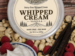dairy free whipped cream, plant based whipped cream, vegan whipped cream